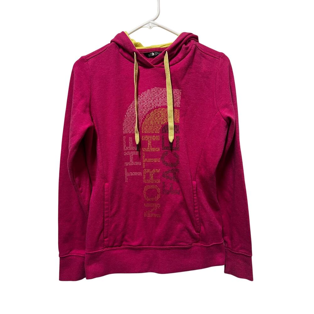 The North Face Pink Hoodie Womens Small
